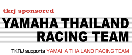 tkrj sponsored YAMAHA THAILAND RACING TEAM